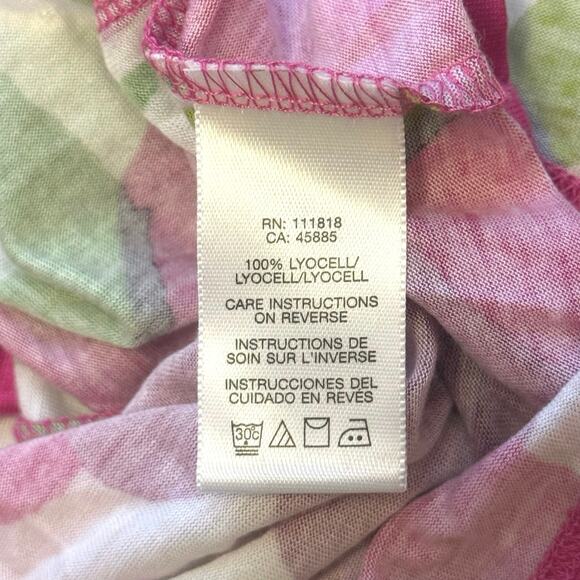 Michael Michael Kors Pink White Green Keyhole Halter Tank Top Size Small - Picture 9 of 11